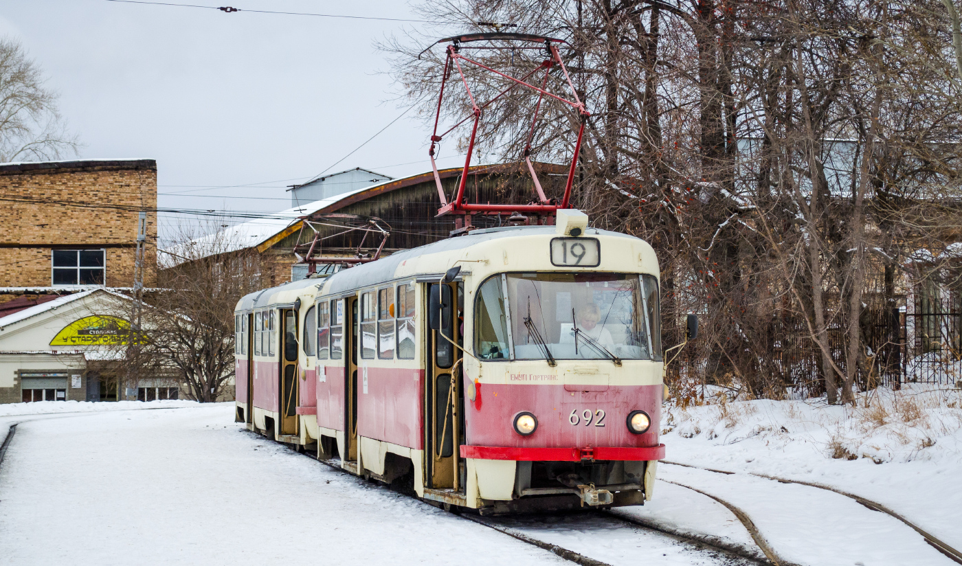 Tatra T3SU № 692; Tatra T3SU № 669