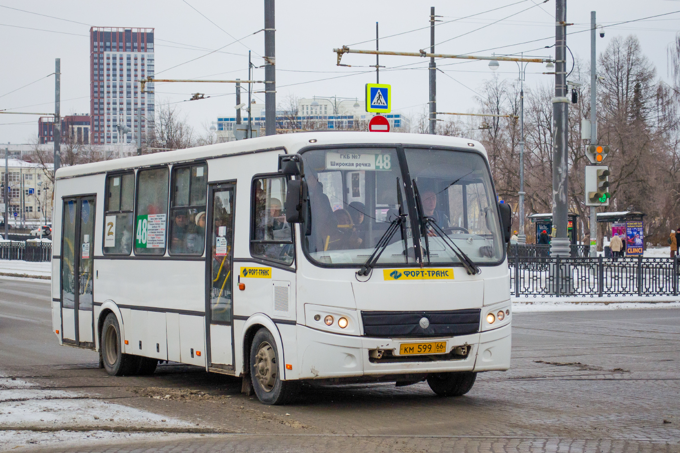 ПАЗ-320414-05 "Вектор" (1-2) № КМ 599 66