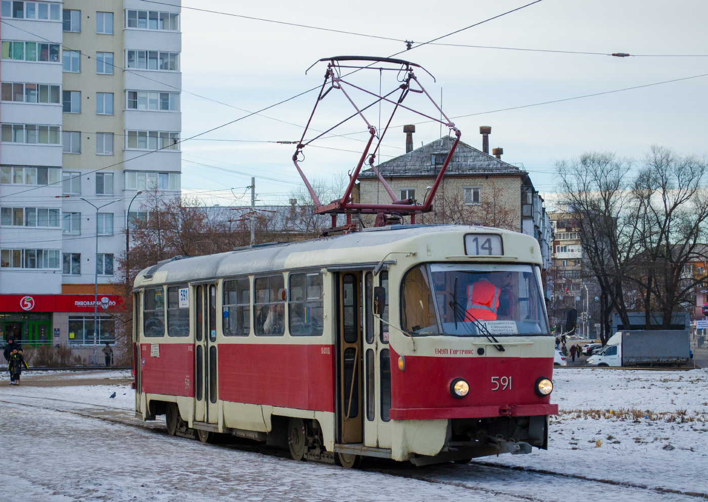 Tatra T3SU № 591