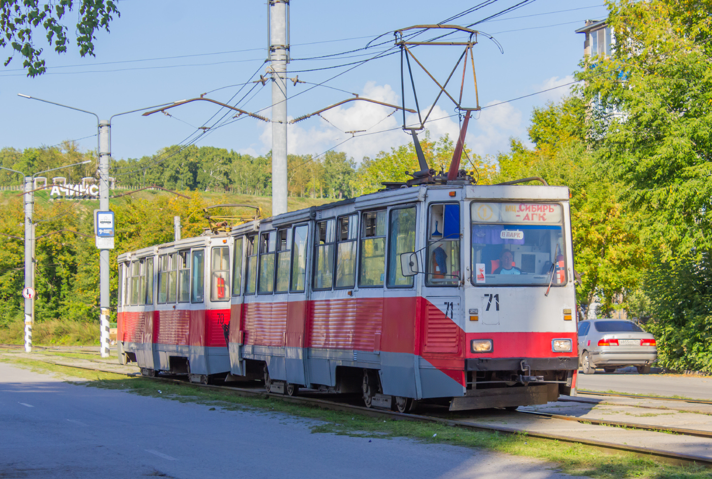 71-605 (КТМ-5М3)  №70; 71-605 (КТМ-5М3)  №71