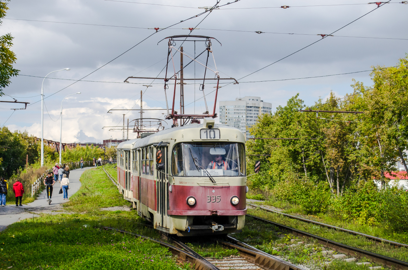 Tatra T3SU № 335