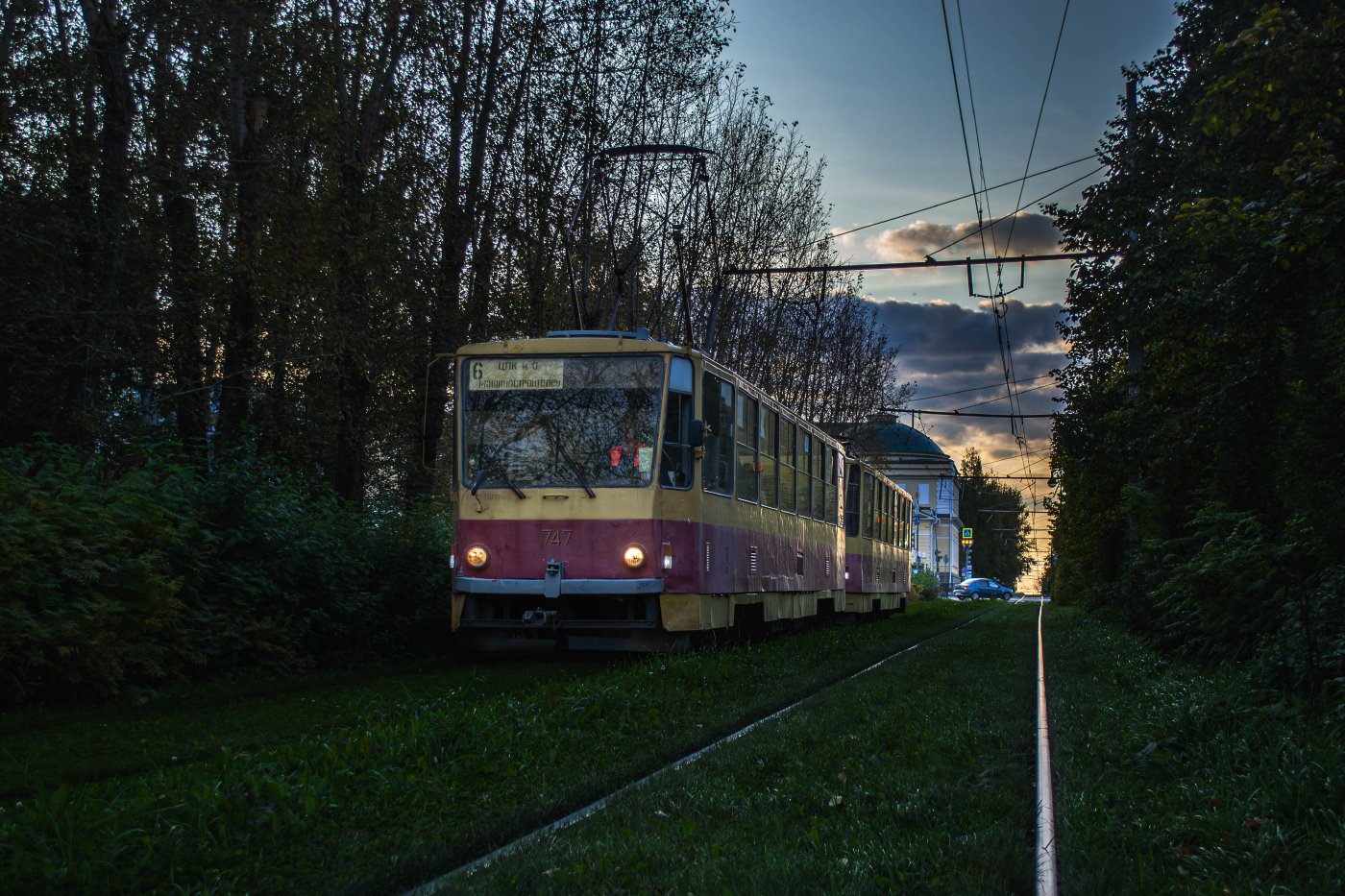 Tatra T6B5SU №747; Tatra T6B5SU №746