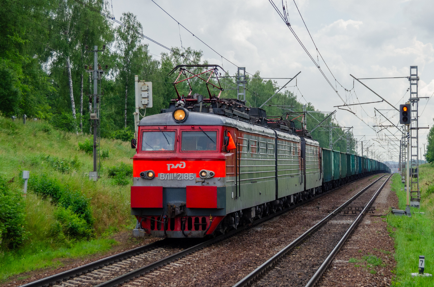 ВЛ11М-218Б; ВЛ11М-217А