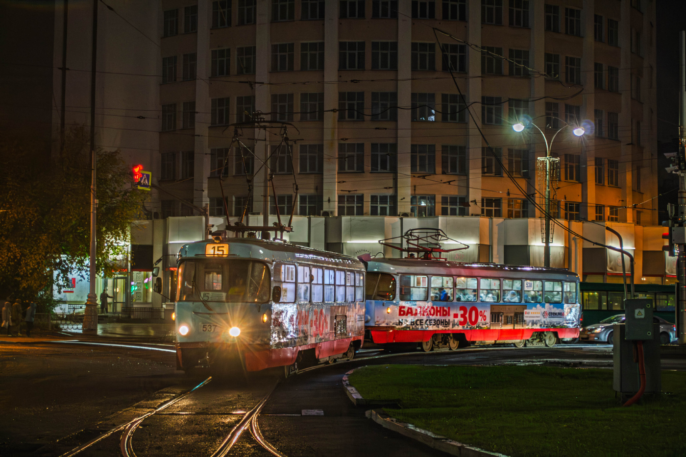 Tatra T3SU №537; Tatra T3SU №538