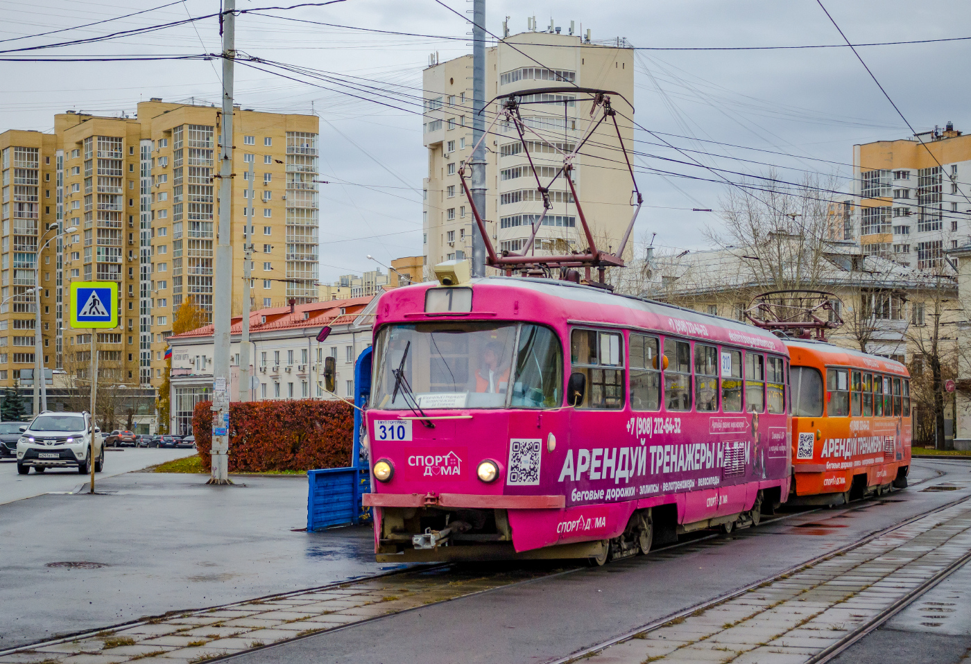 Tatra Т3SU  № 310; Tatra T3SU  № 311