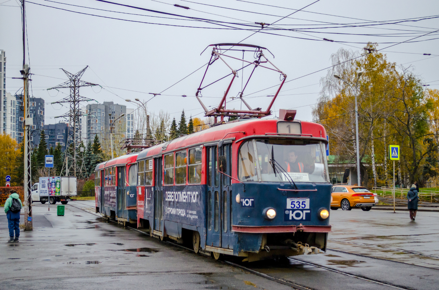Tatra Т3SU  № 535; Tatra T3SU  № 536