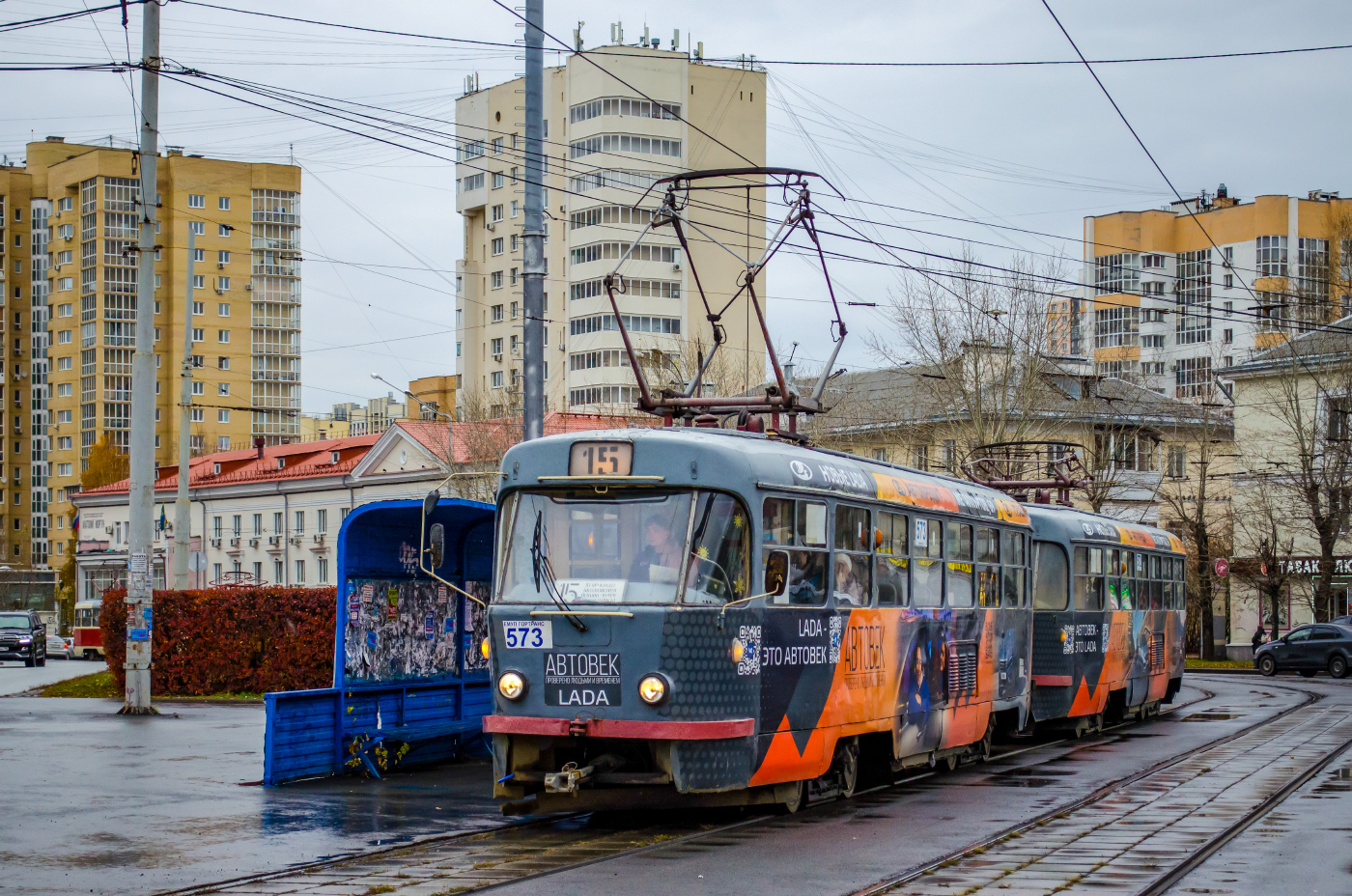 Tatra Т3SU  № 573; Tatra T3SU  № 572