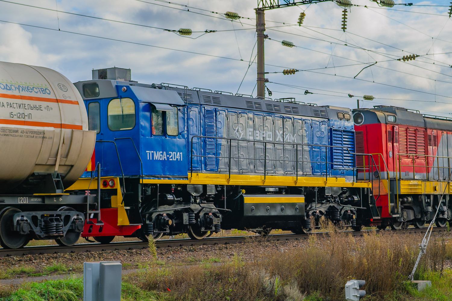 ТГМ6А-2041; ЧМЭ3-4089