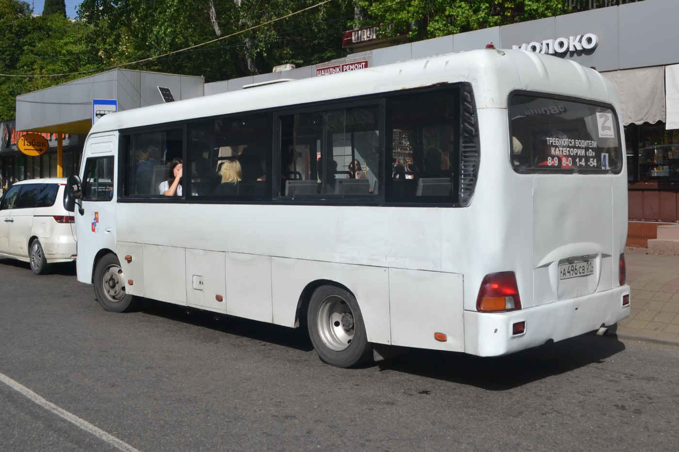 Hyundai County LWB C09 (ТагАЗ) № А 496 СВ 01