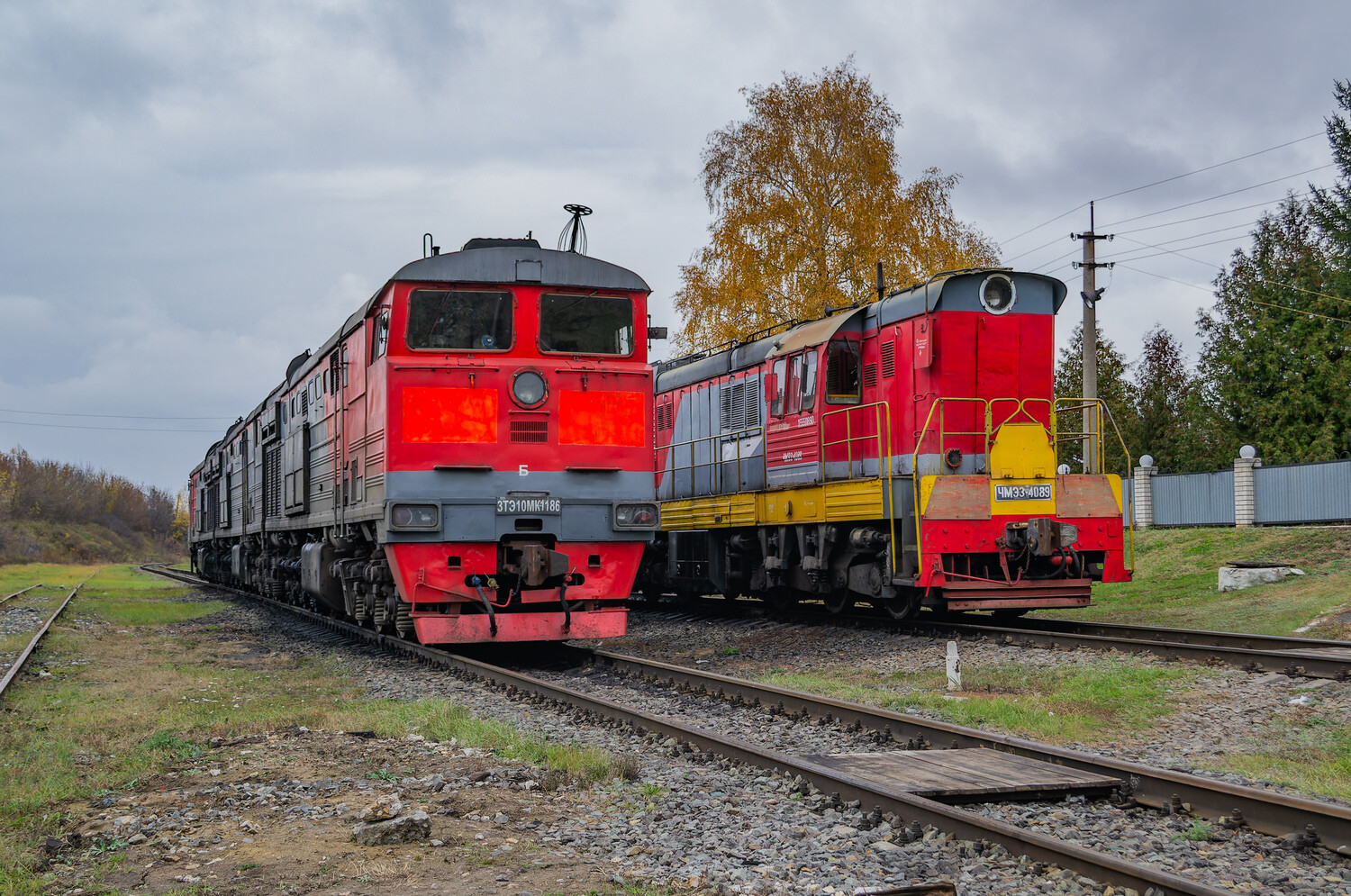 3ТЭ10МК-1186; ЧМЭ3-4089