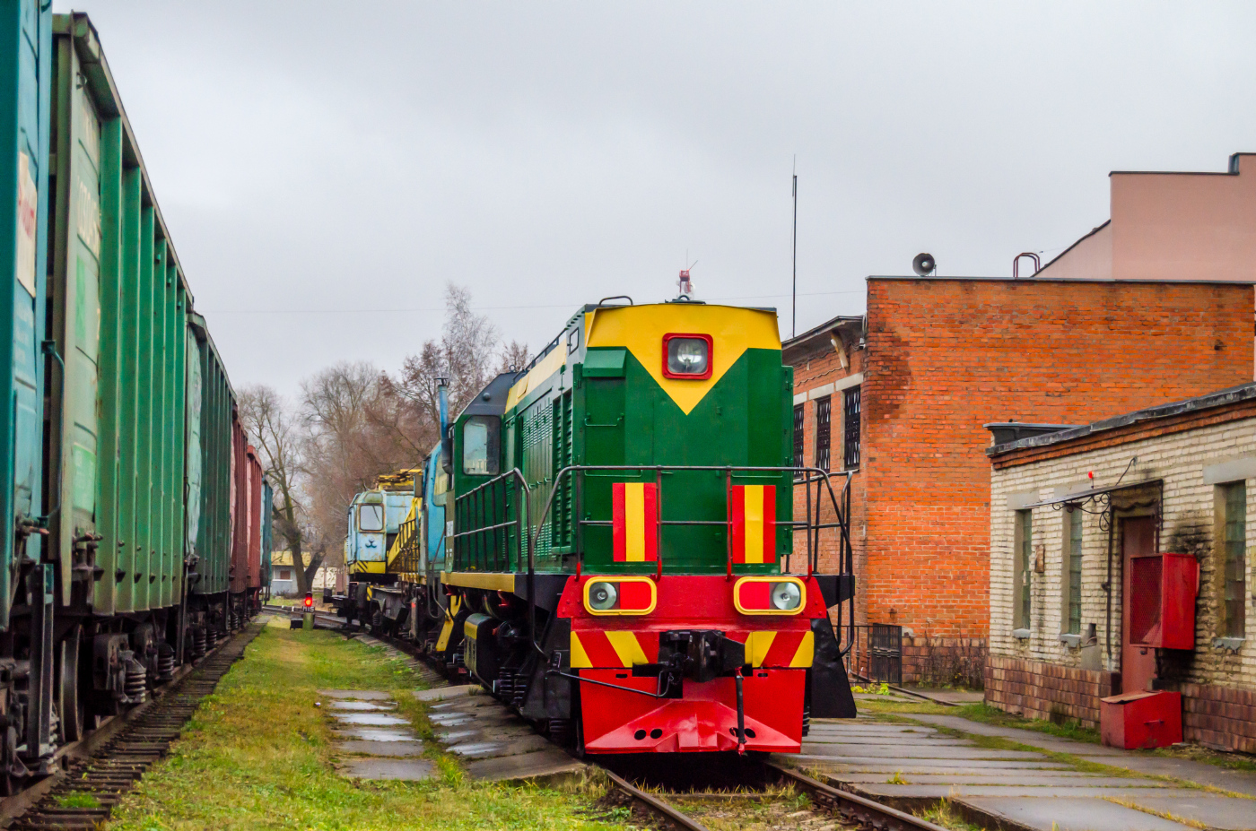 ТЭМ2У-8560; ТГМ4Б-0531; КДЭ253-1269; АГМу-10927