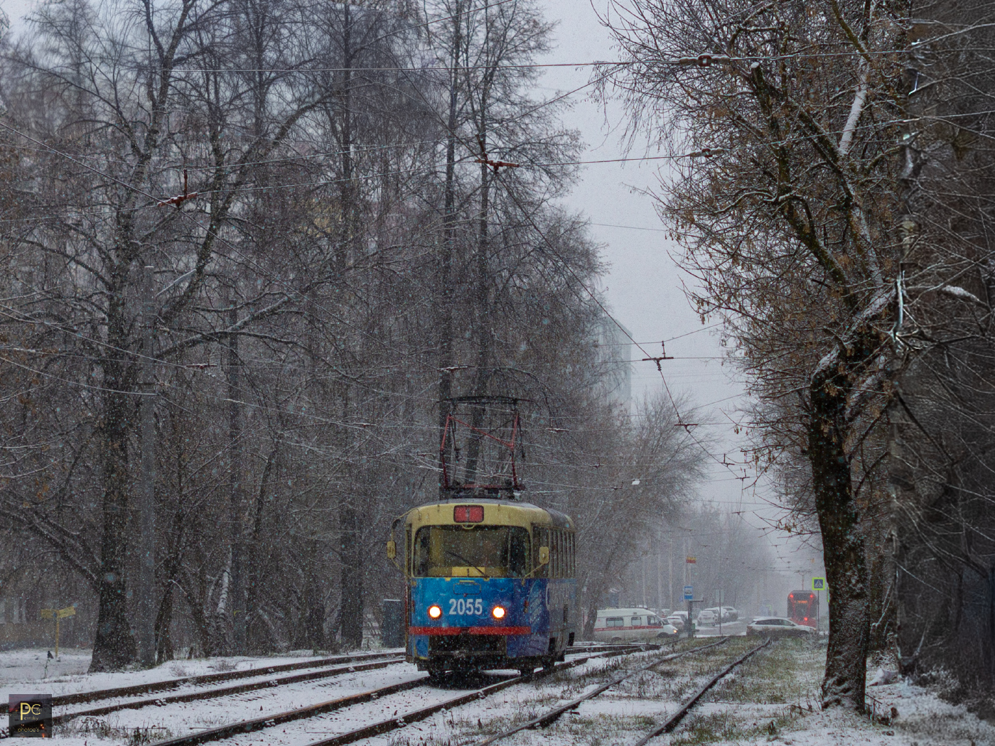 Tatra T3SU мод. Ижевск № 2055