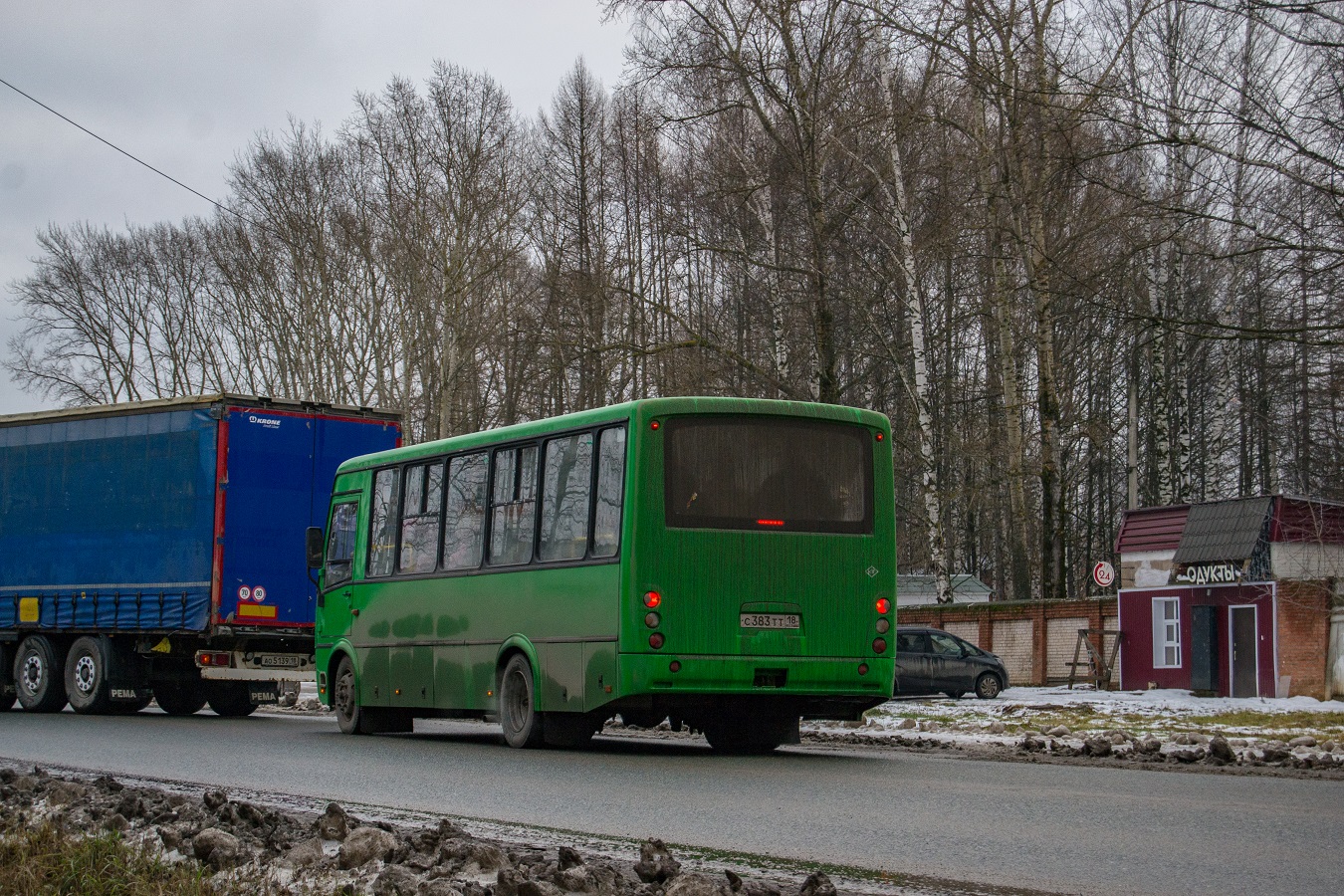 ПАЗ-320412-14 "Вектор"  № С 383 ТТ 18