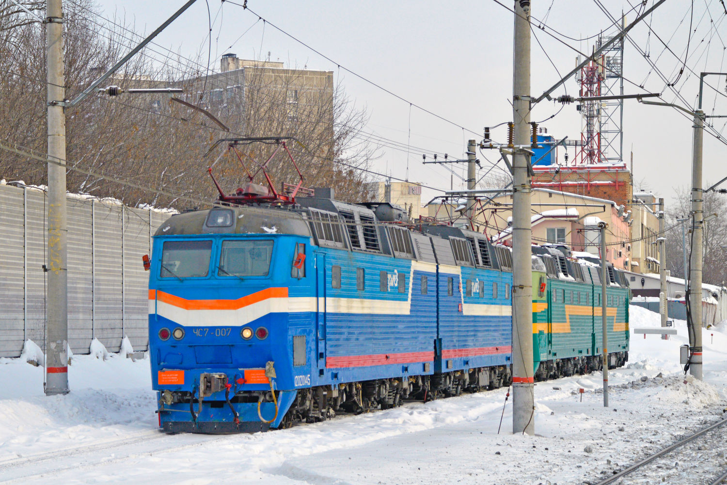 ЧС7-007; ЧС7-157