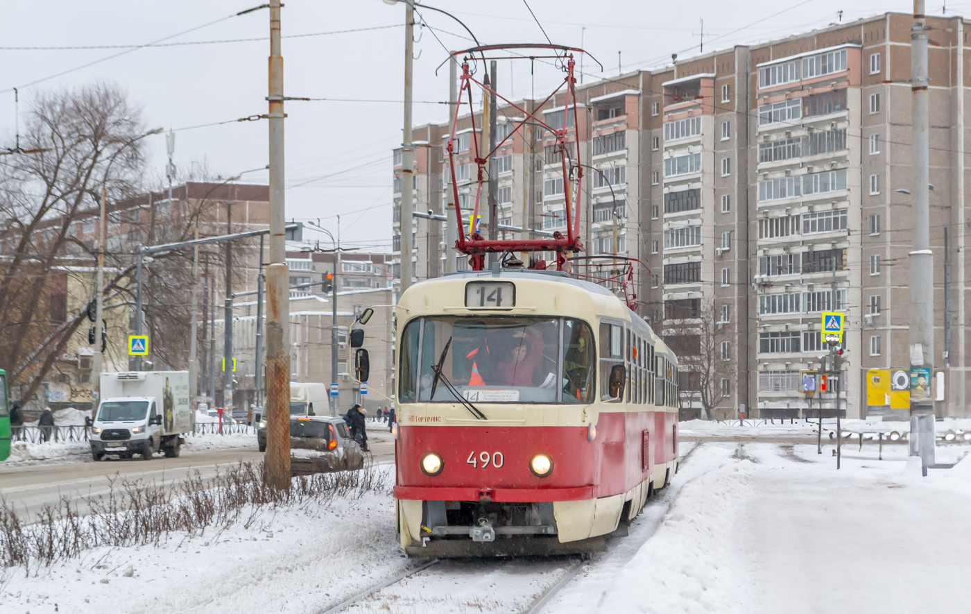 Tatra T3SU №490; Tatra T3SU №491