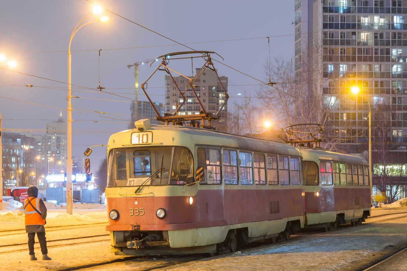 Tatra T3SU № 335; Tatra T3SU № 334