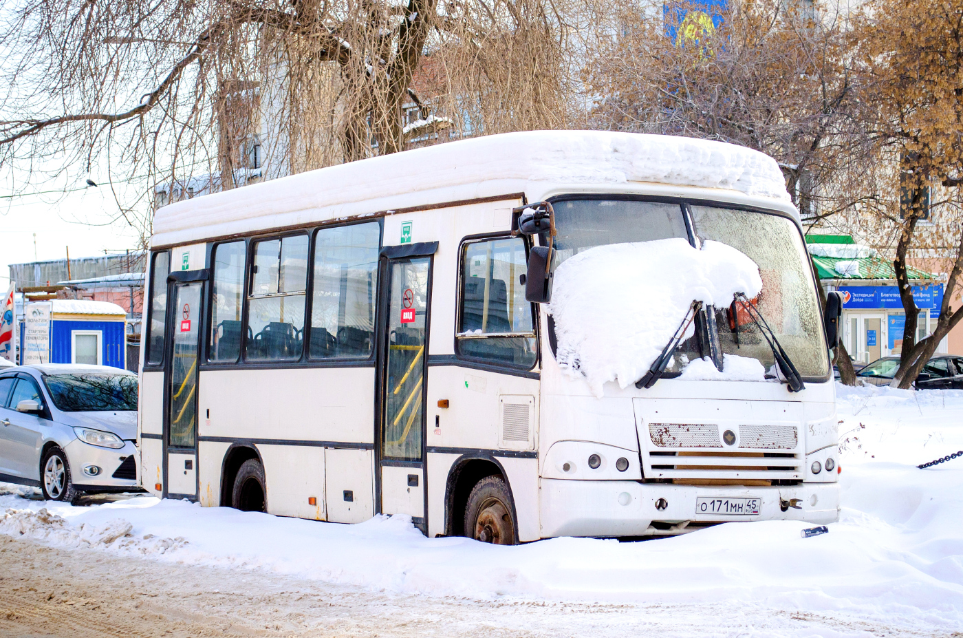 ПАЗ-320402-05 № О 171 МН 45