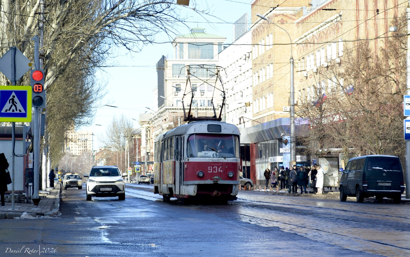 Tatra T3SU № 934