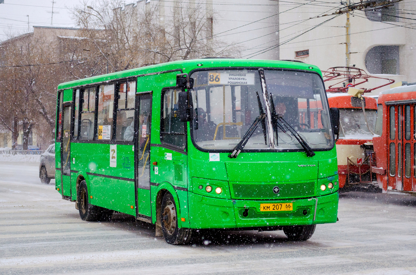 ПАЗ-320412-14 "Вектор" № КМ 207 66