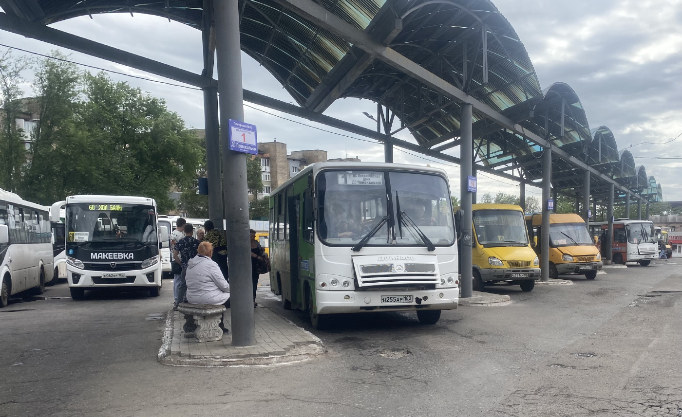 ПАЗ 320455-04 Vector next  № Е062ВР 180; ПАЗ 320302-04 № Н255АР 180; БАЗ 2215 № А551АМ 180; Рута 25 № Н479АХ 180