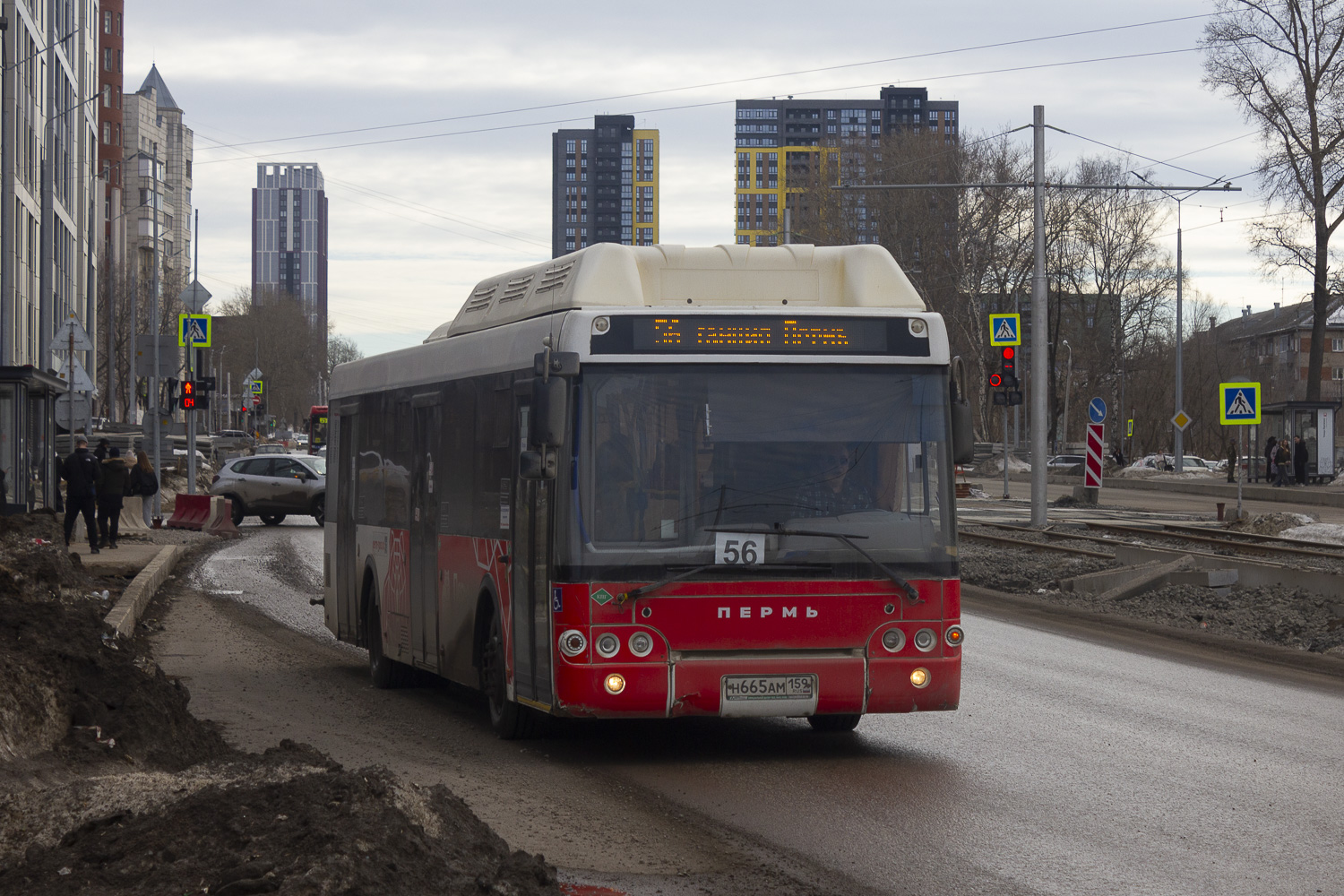 ЛиАЗ-5292.67 (CNG) № Н 665 АМ 159
