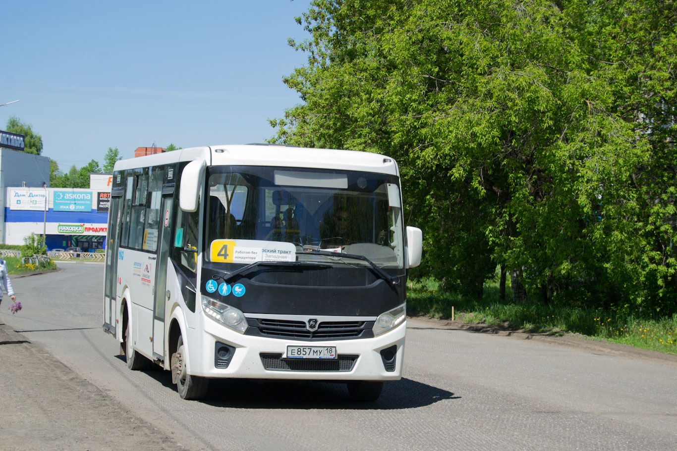 ПАЗ-320435-04 "Vector Next" № Е 857 МУ 18