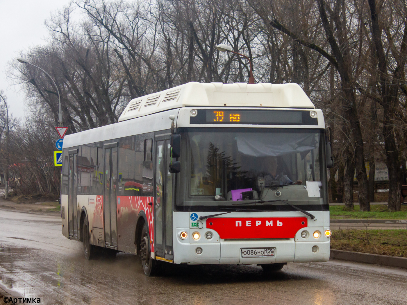 ЛиАЗ-5292.67 (CNG) № О 086 НО 159