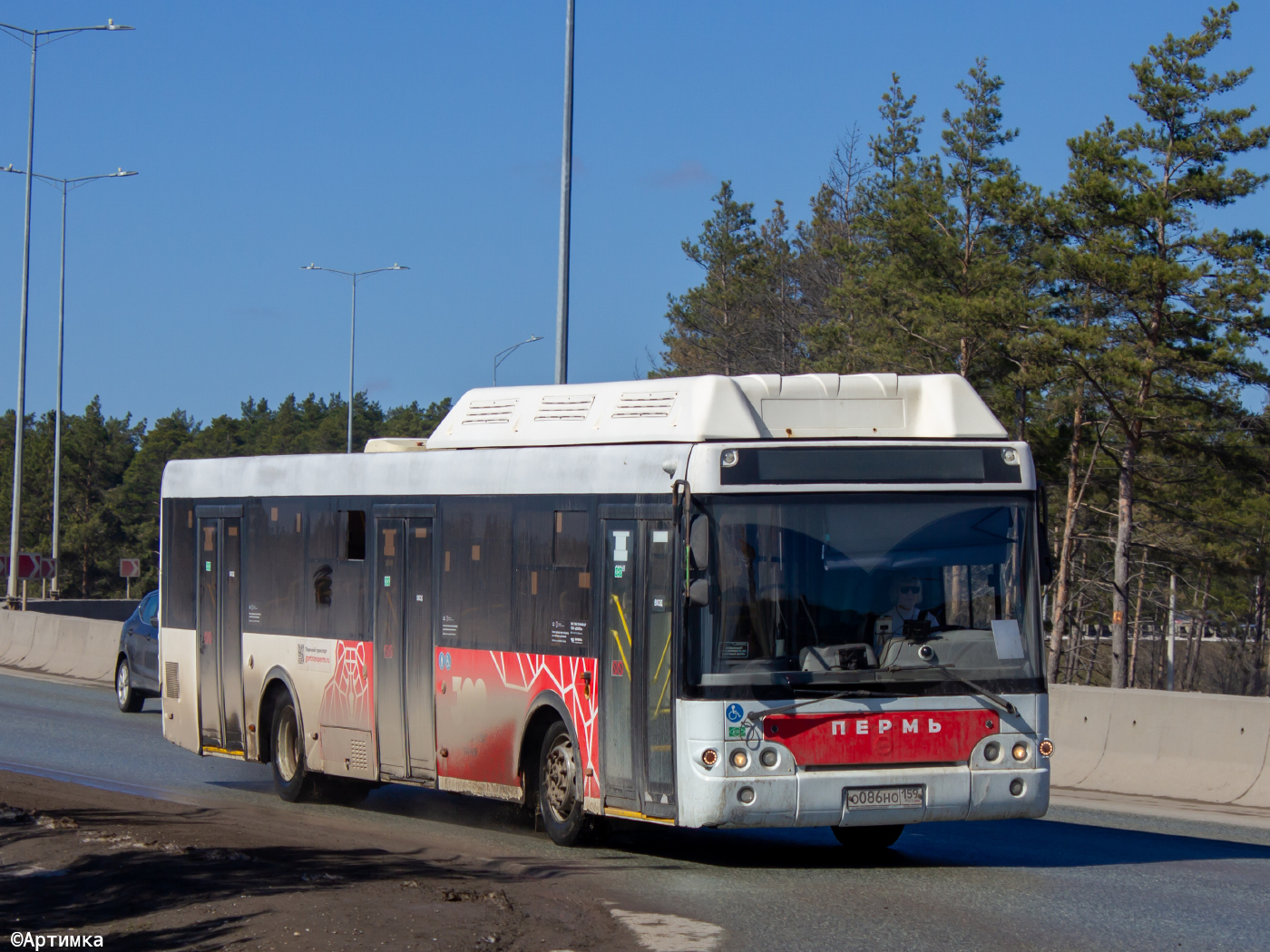 ЛиАЗ-5292.67 (CNG) № О 086 НО 159