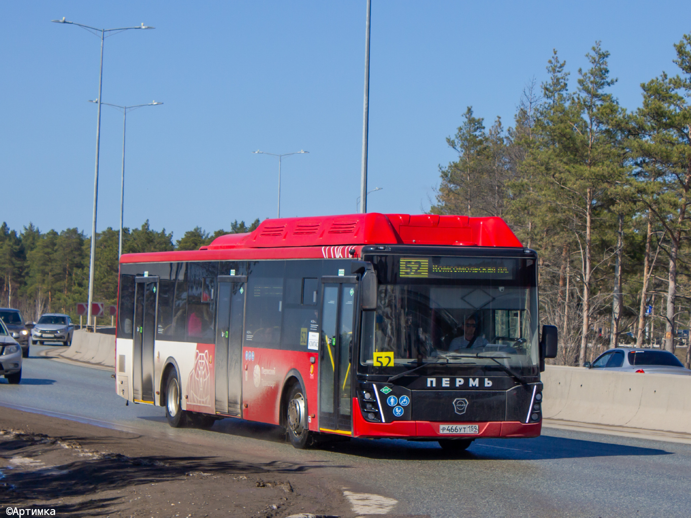 ЛиАЗ-5292.67 (CNG) № Р 466 УТ 159