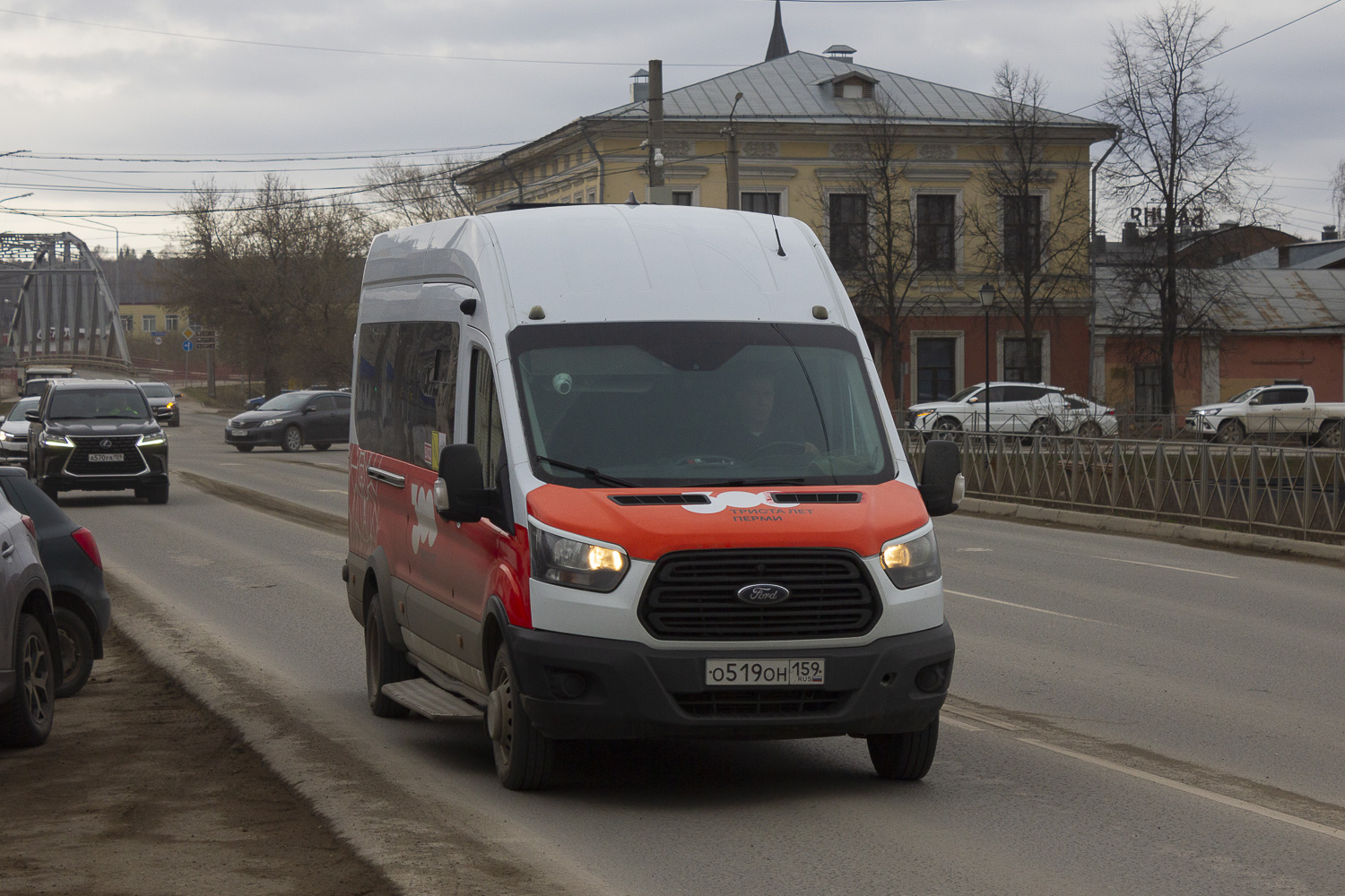Ford Transit FBD [RUS] (X2F.ESG.) № О 519 ОН 159