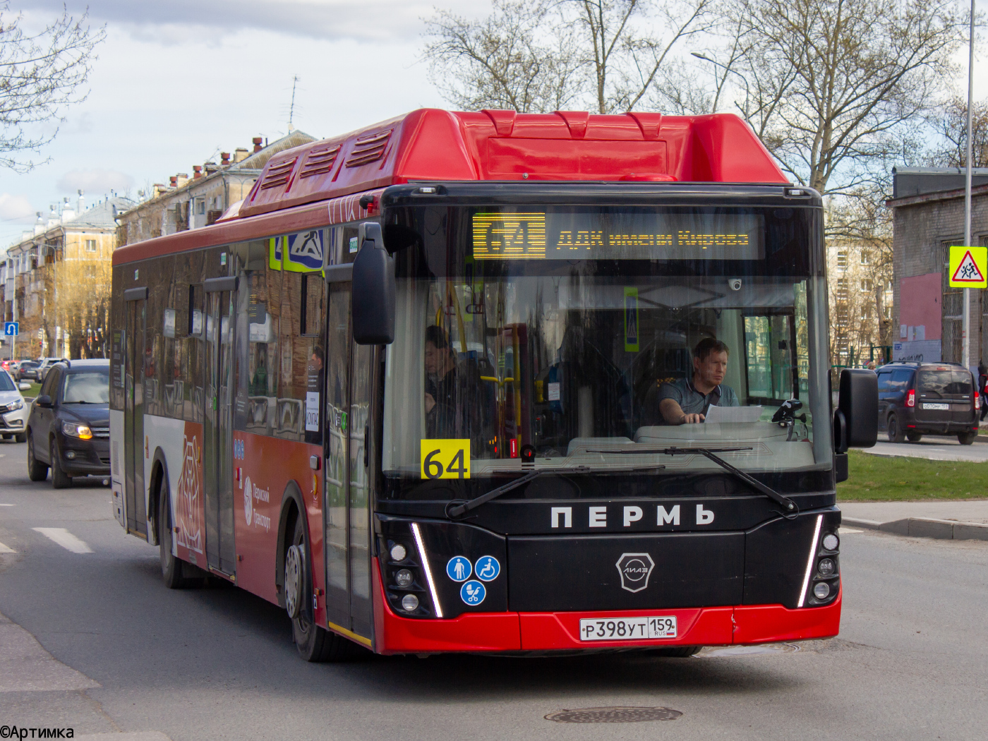 ЛиАЗ-5292.67 (CNG) № Р 398 УТ 159