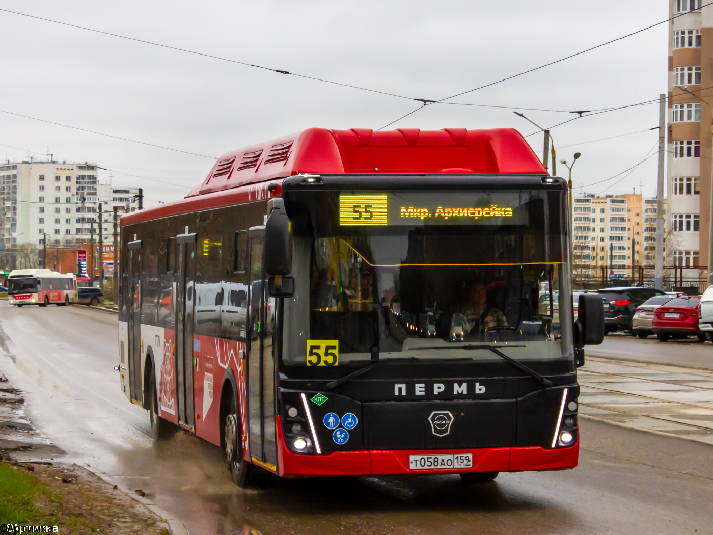 ЛиАЗ-5292.67 (CNG) № Т 058 АО 159