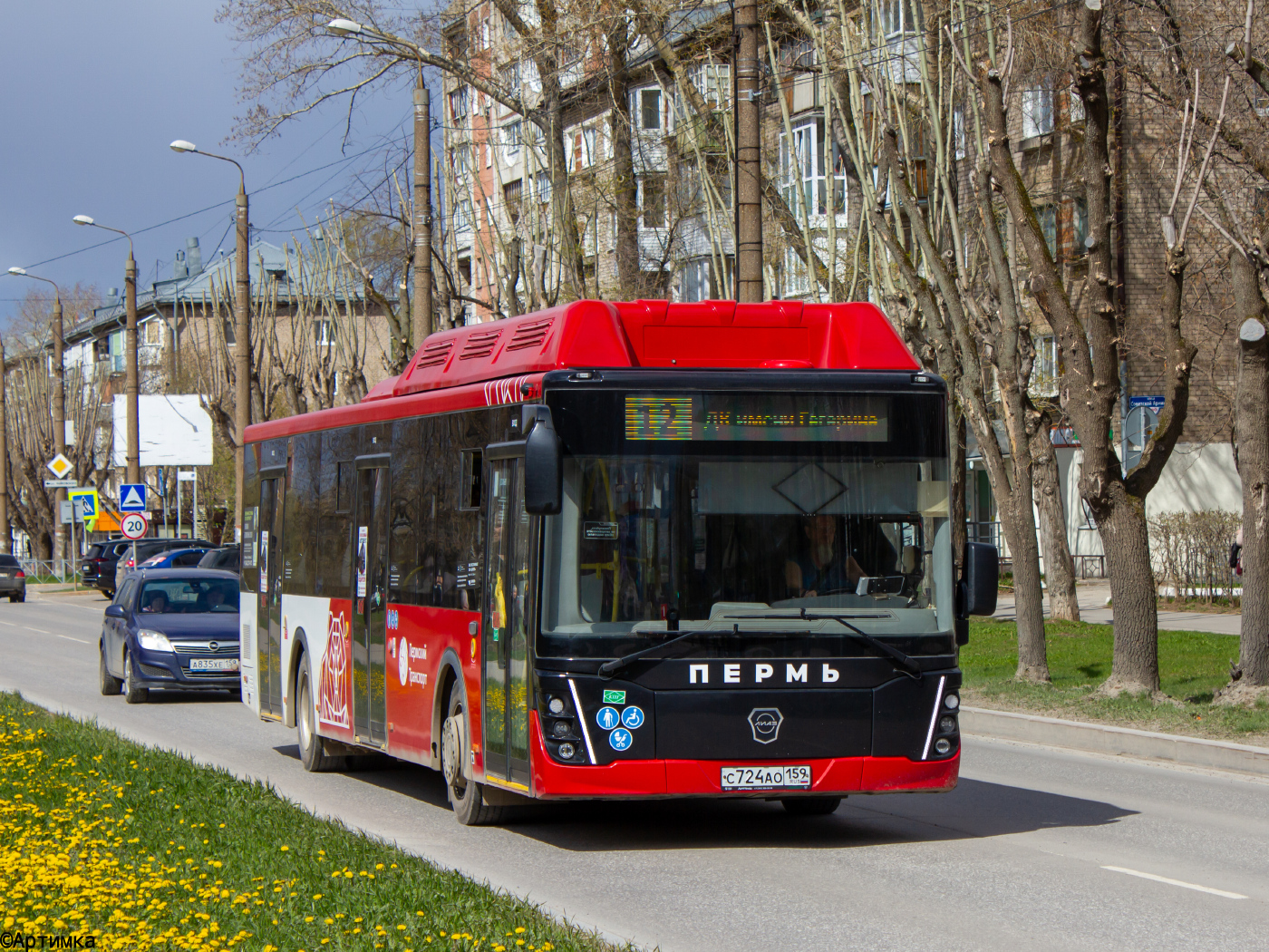 ЛиАЗ-5292.67 (CNG) № С 724 АО 159