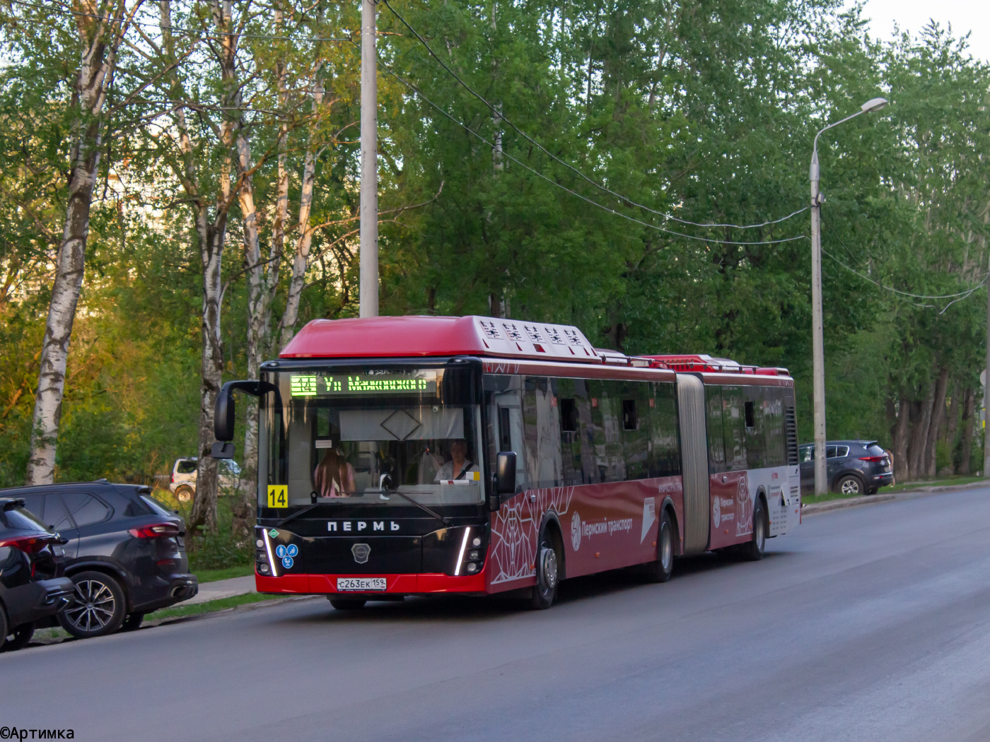 ЛиАЗ-6213.67 (CNG) № С 263 ЕК 159