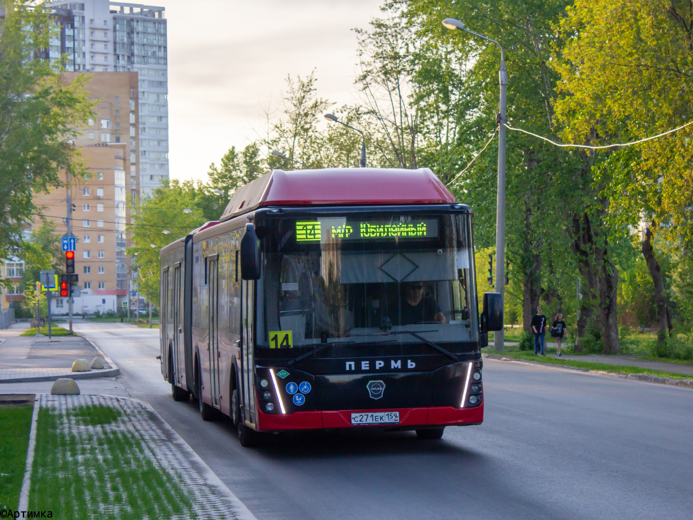 ЛиАЗ-6213.67 (CNG) № С 271 ЕК 159