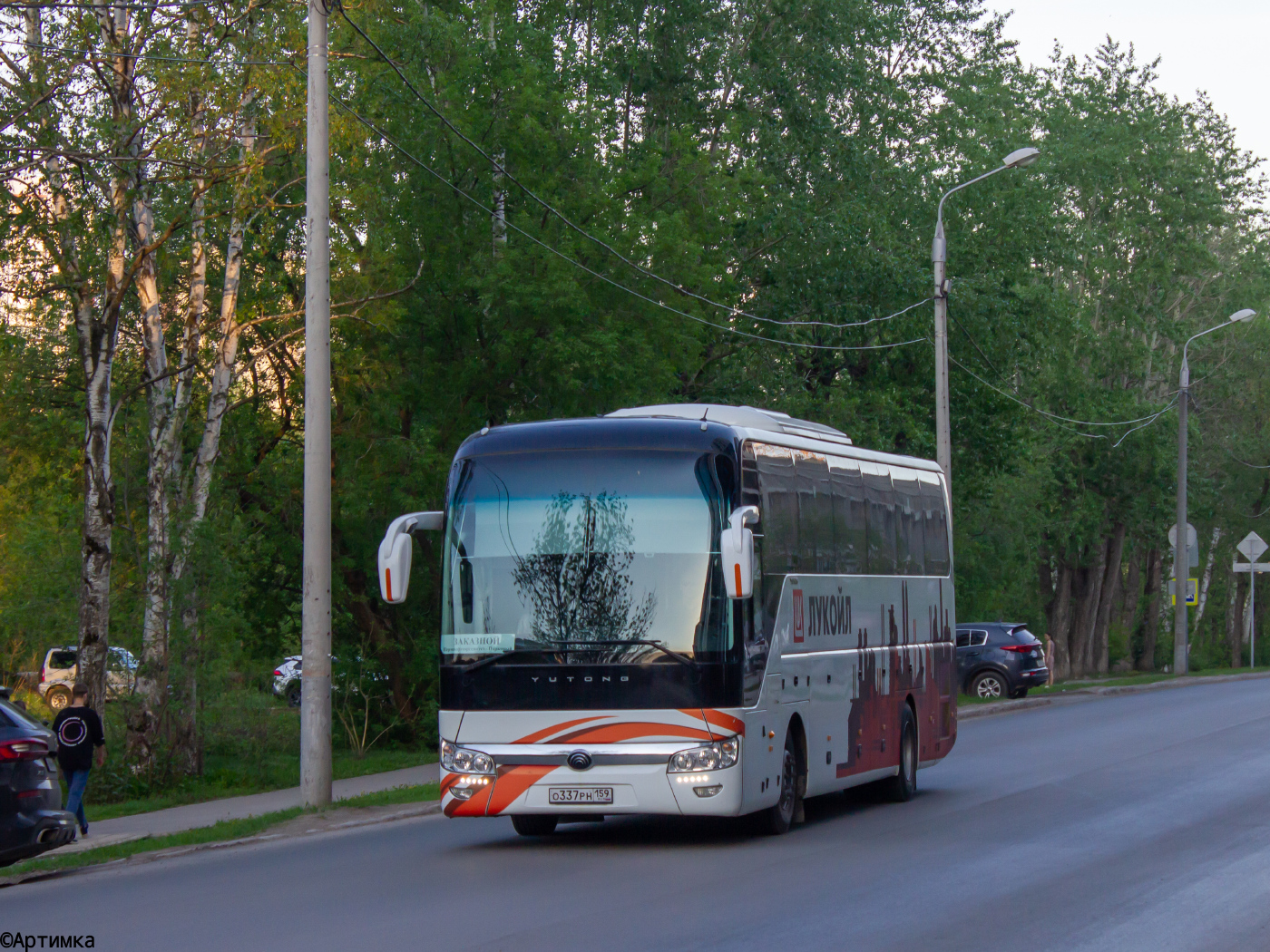 Yutong ZK6119HG № О 337 РН 159