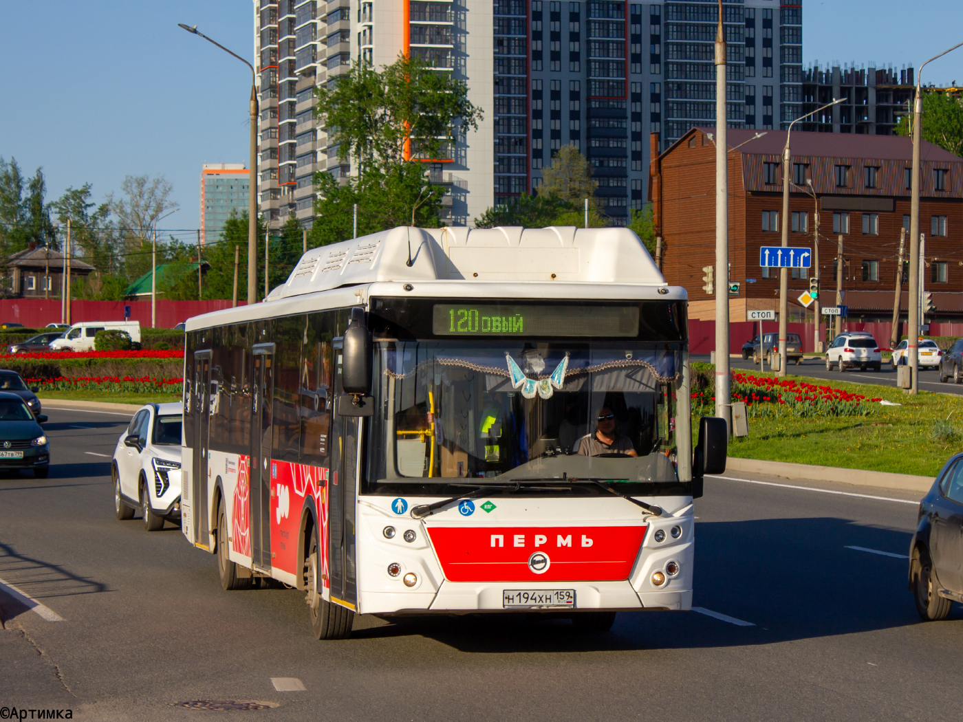 ЛиАЗ-5292.67 (CNG) № Н 194 ХН 159