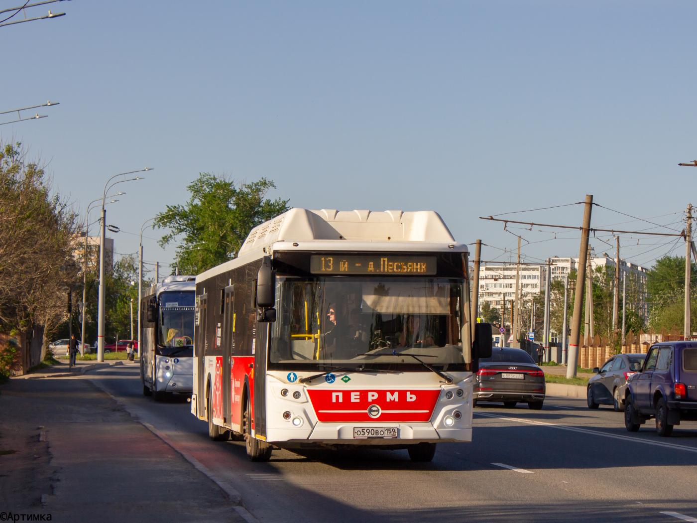 ЛиАЗ-5292.67 (CNG) № О 590 ВО 159