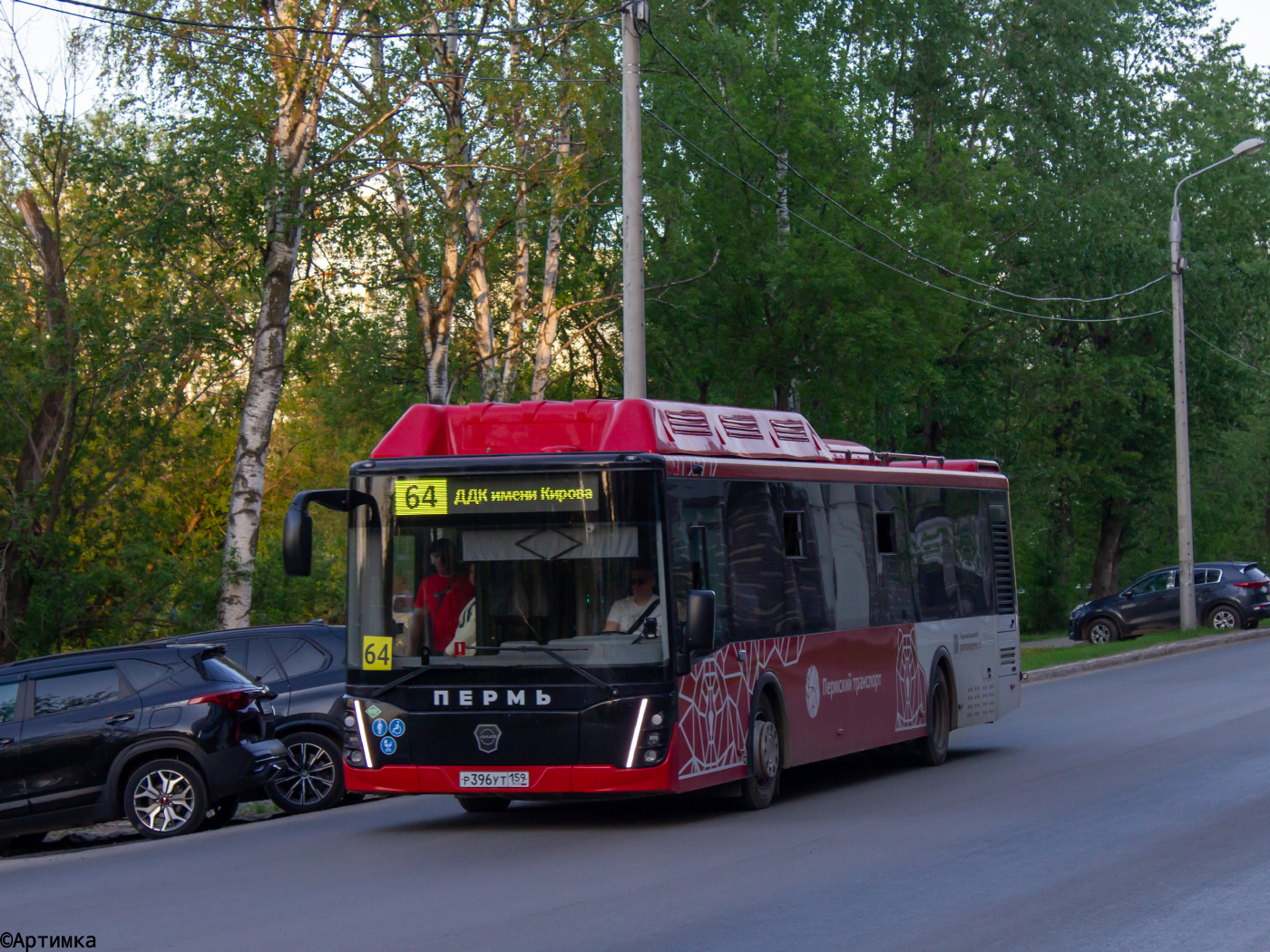 ЛиАЗ-5292.67 (CNG) № Р 396 УТ 159