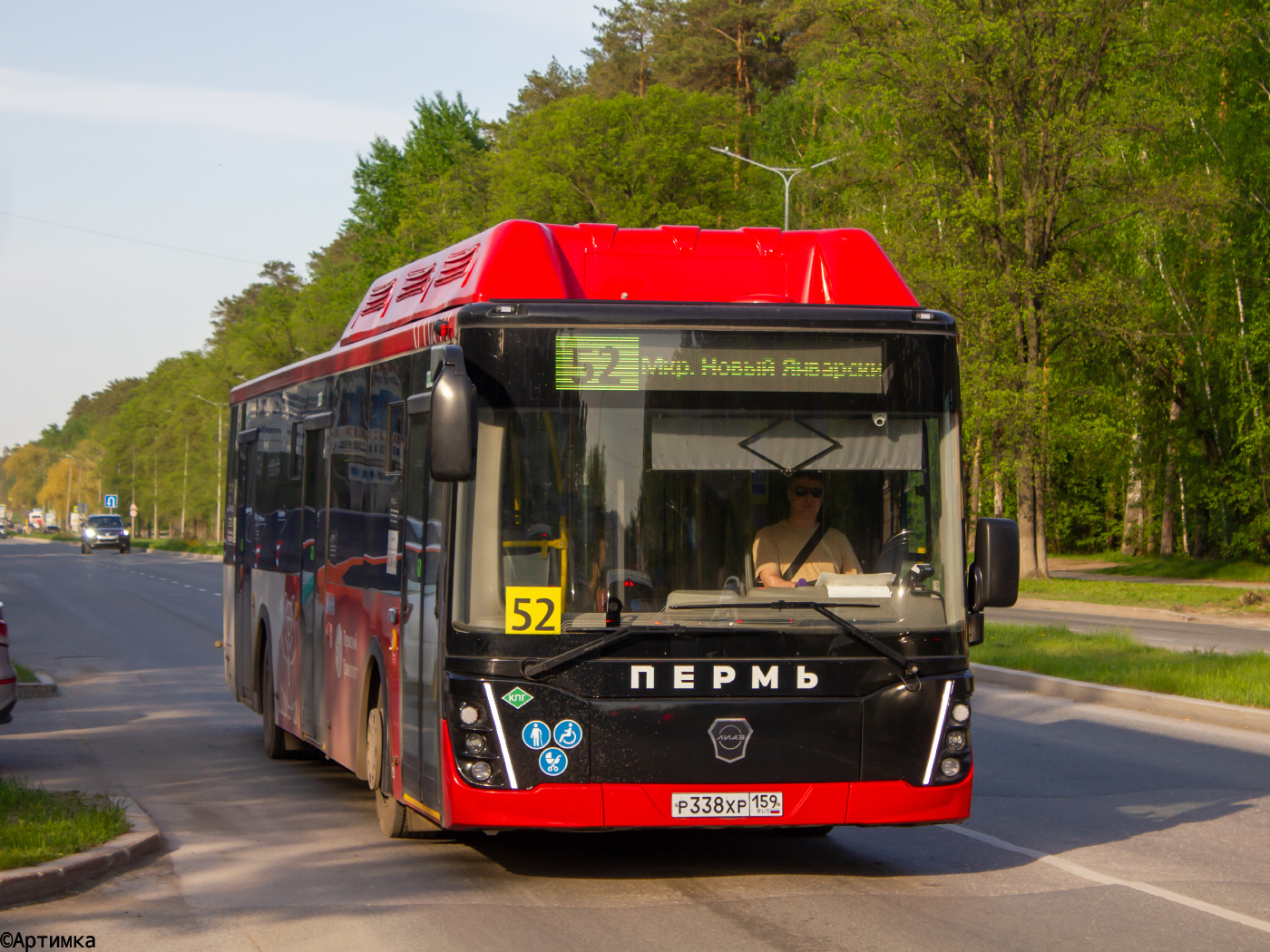 ЛиАЗ-5292.67 (CNG) № Р 338 ХР 159