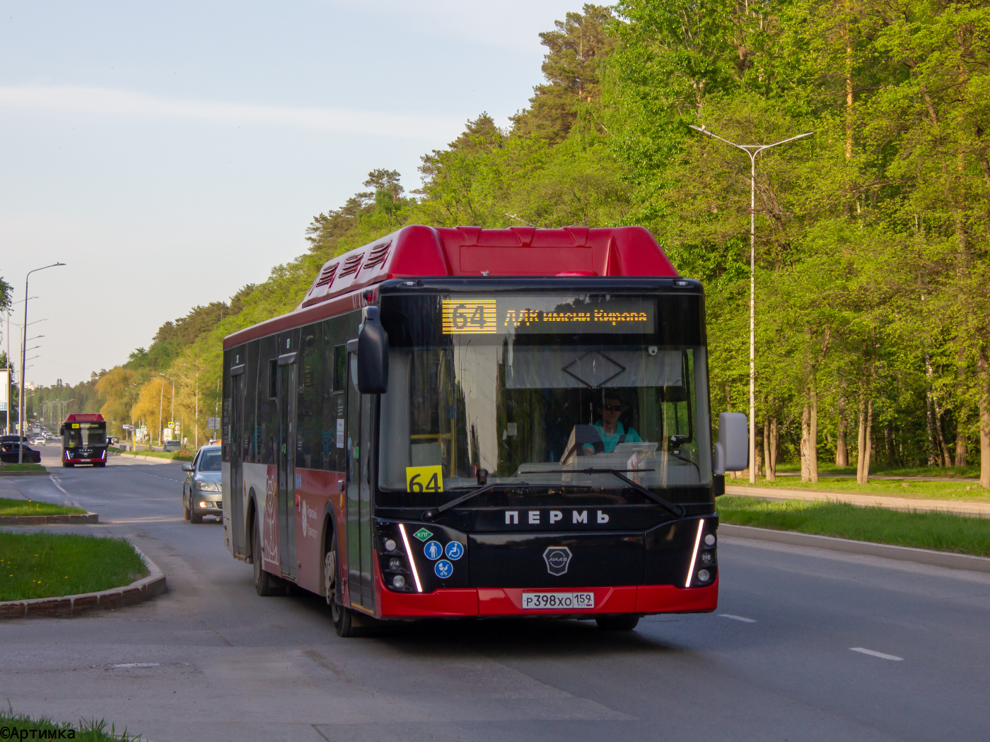 ЛиАЗ-5292.67 (CNG) № Р 398 ХО 159