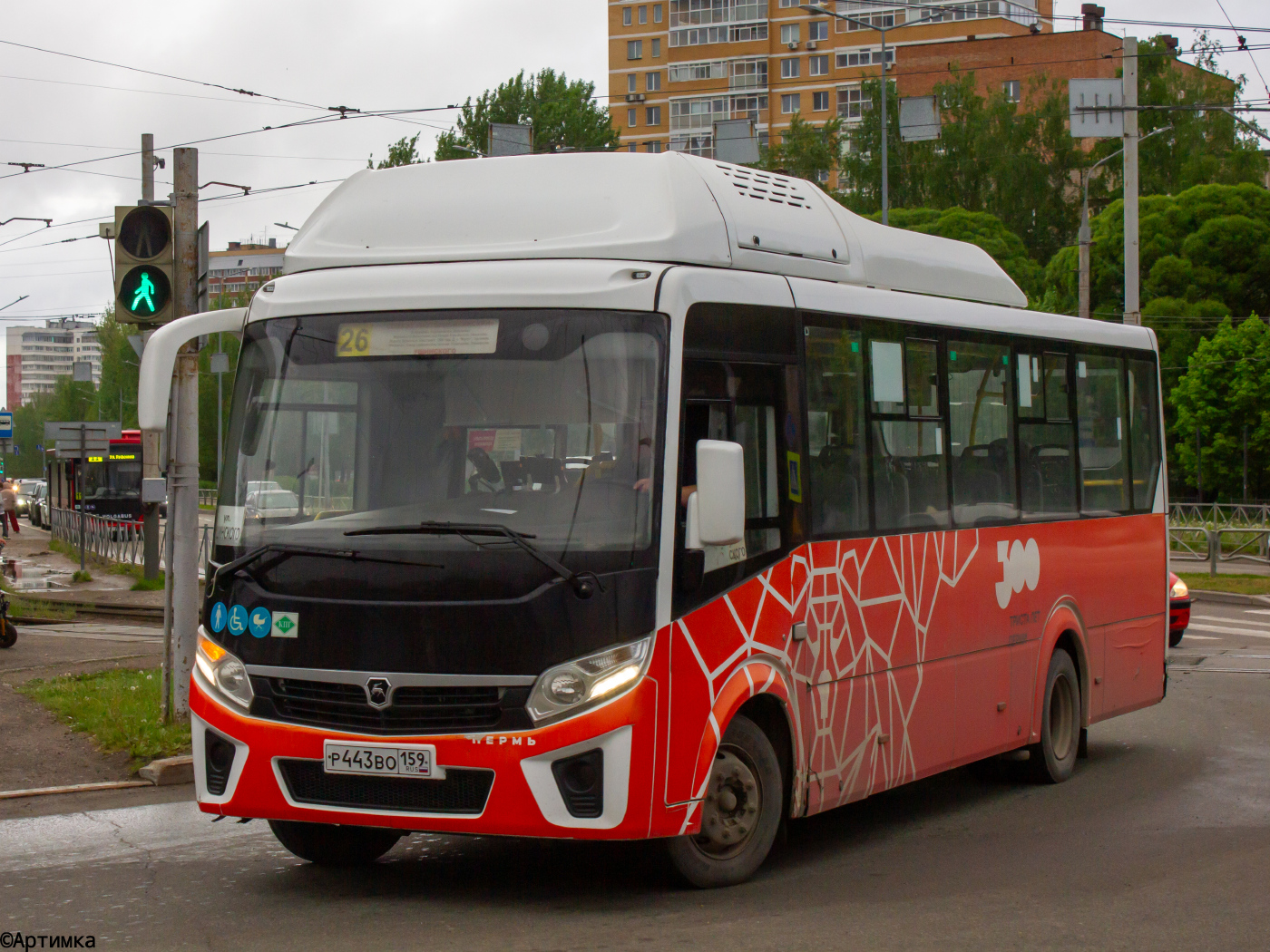 ПАЗ-320415-14 "Vector Next" № Р 443 ВО 159