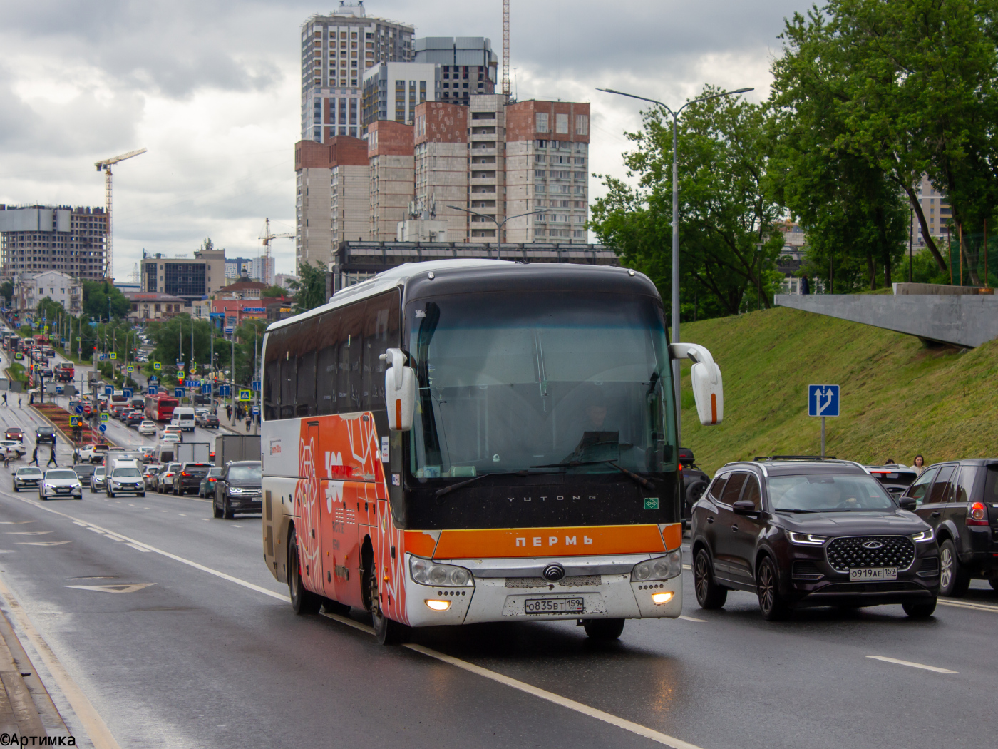 Yutong ZK6119HG № О 835 ВТ 159