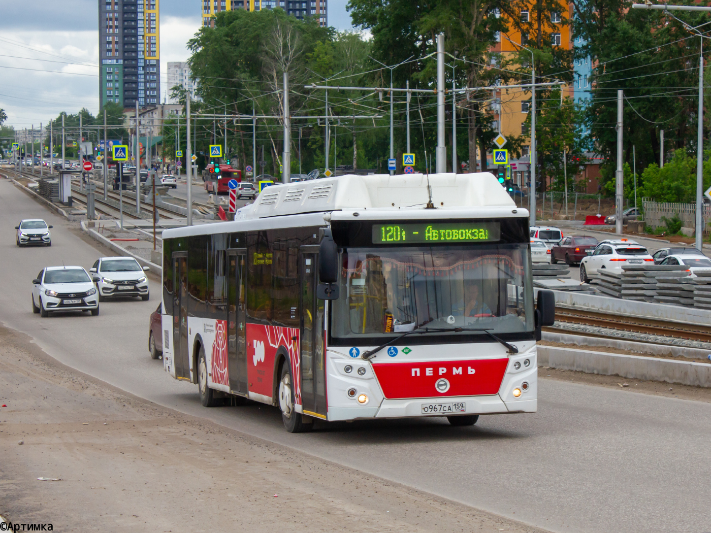 ЛиАЗ-5292.67 (CNG) № О 967 СА 159