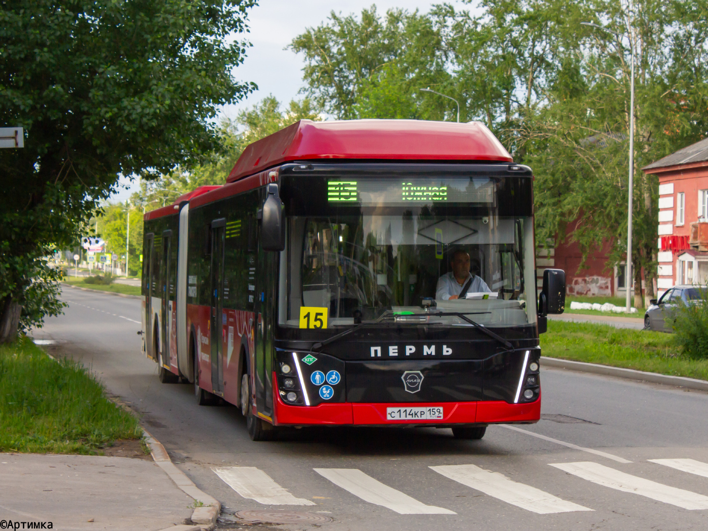 ЛиАЗ-6213.67 (CNG) № С 114 КР 159