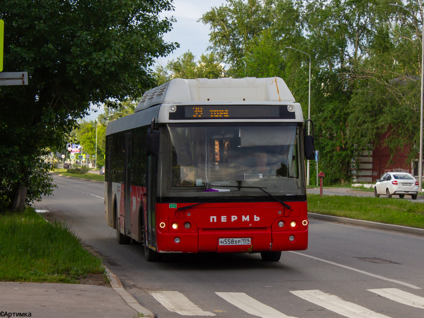 ЛиАЗ-5292.67 (CNG) № Н 558 ХР 159