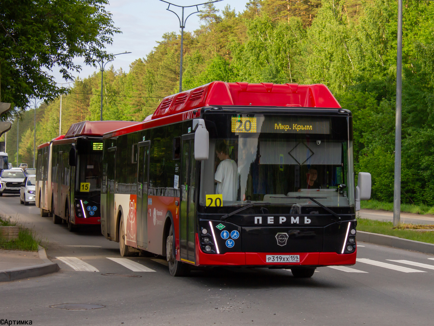 ЛиАЗ-5292.67 (CNG) № Р 319 ХХ 159