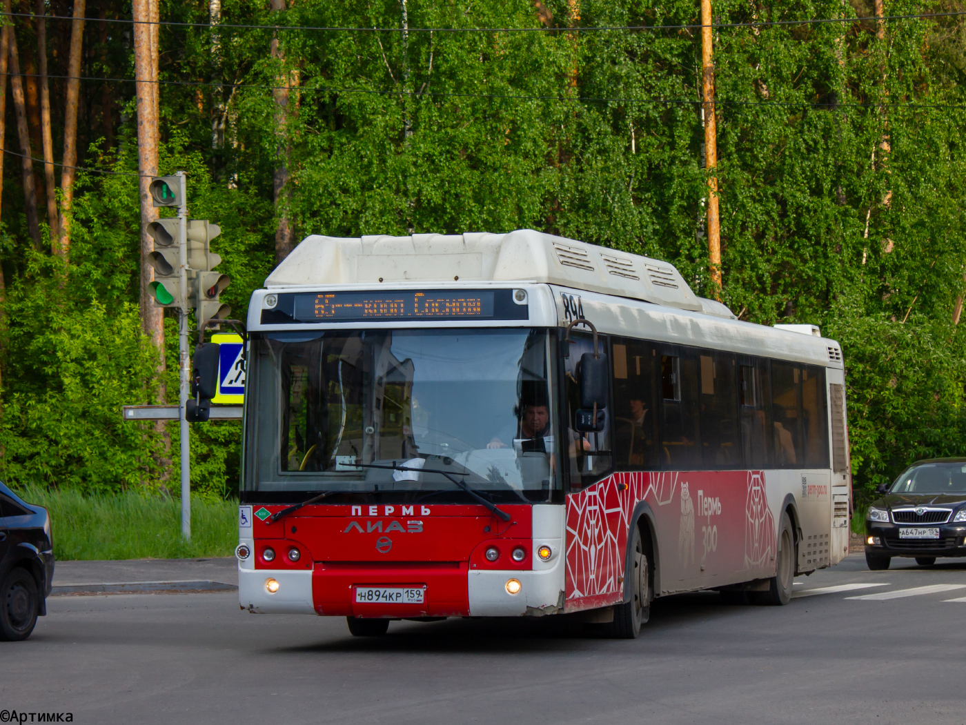 ЛиАЗ-5292.67 (CNG) № Н 894 КР 159
