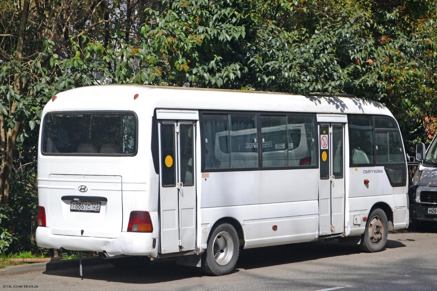 Hyundai County Kuzbass № Т 886 ТС 123