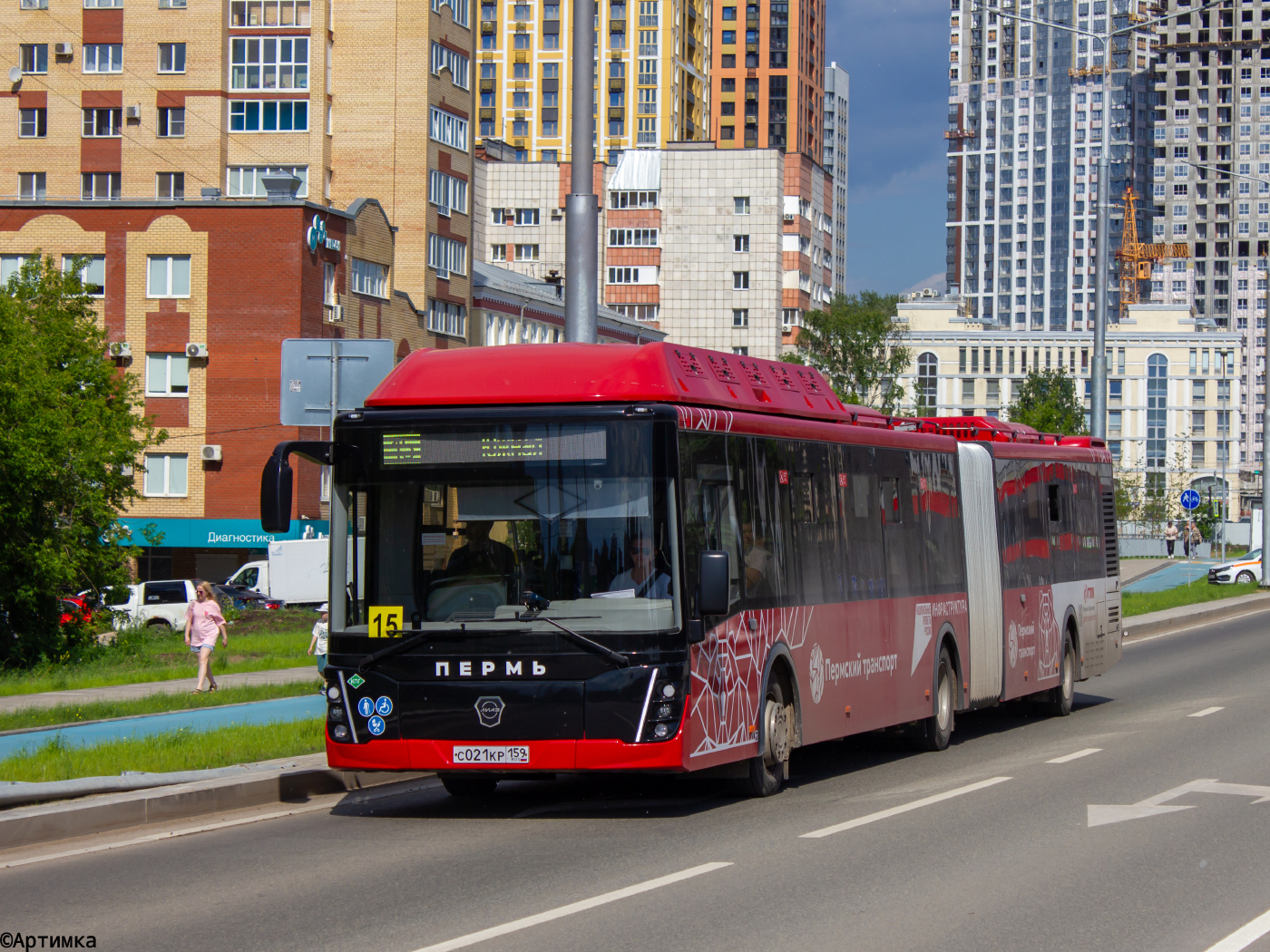ЛиАЗ-6213.67 (CNG) № С 021 КР 159